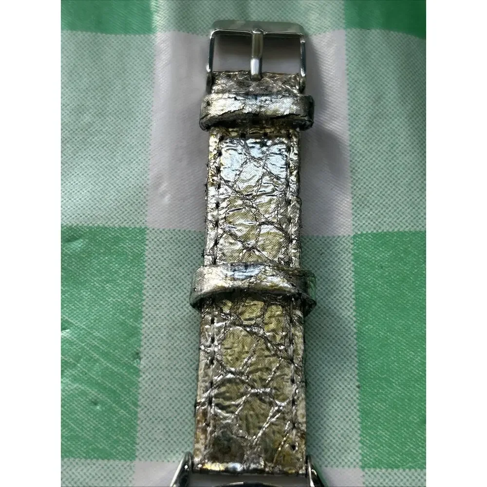 Silver Tone Case And Band Women’s Quartz Watch